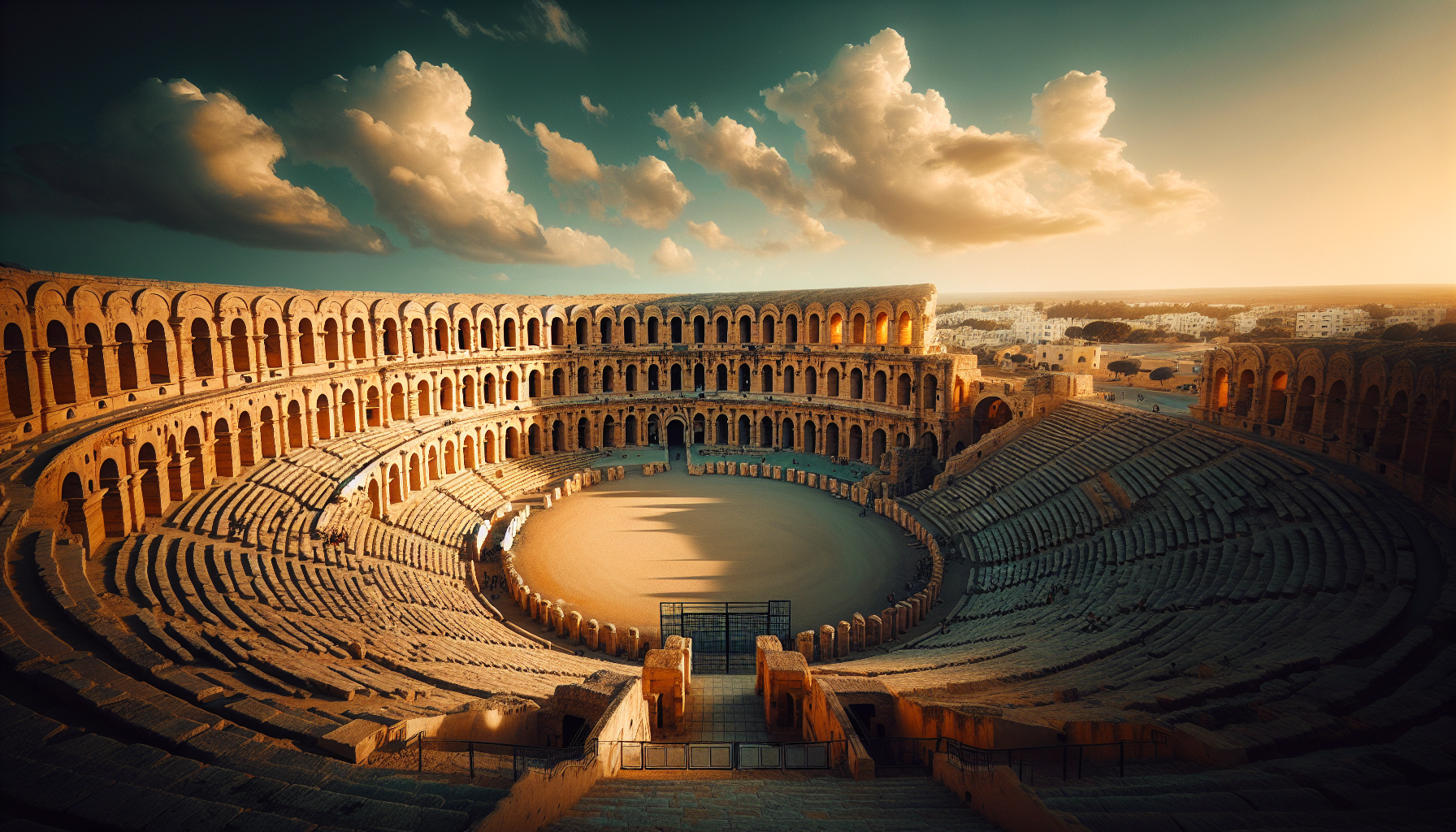 Guide Excursion El Jem : Amphithéâtre Romain UNESCO Tunisie